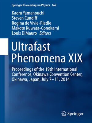 cover image of Ultrafast Phenomena XIX